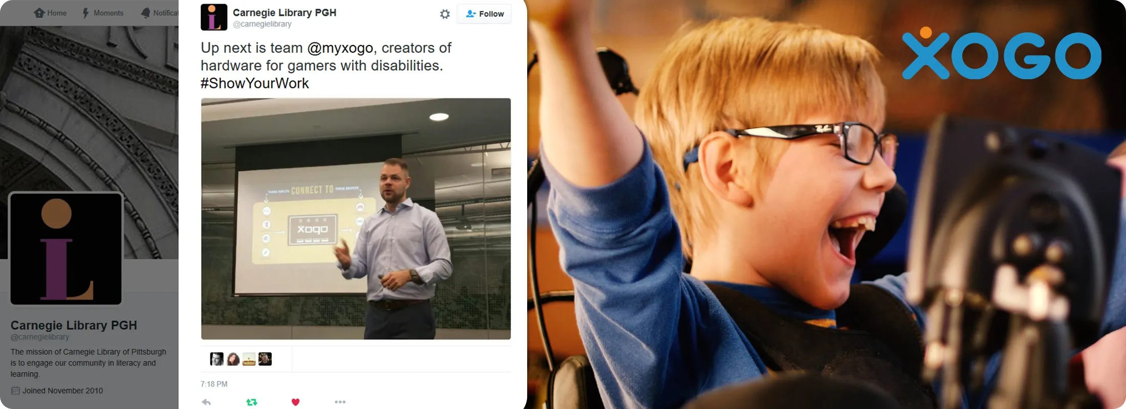 Speaking About Xogo - Carnegie Library